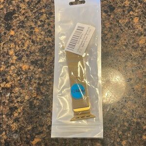 Gold Mesh Watch Band for Smartwatch